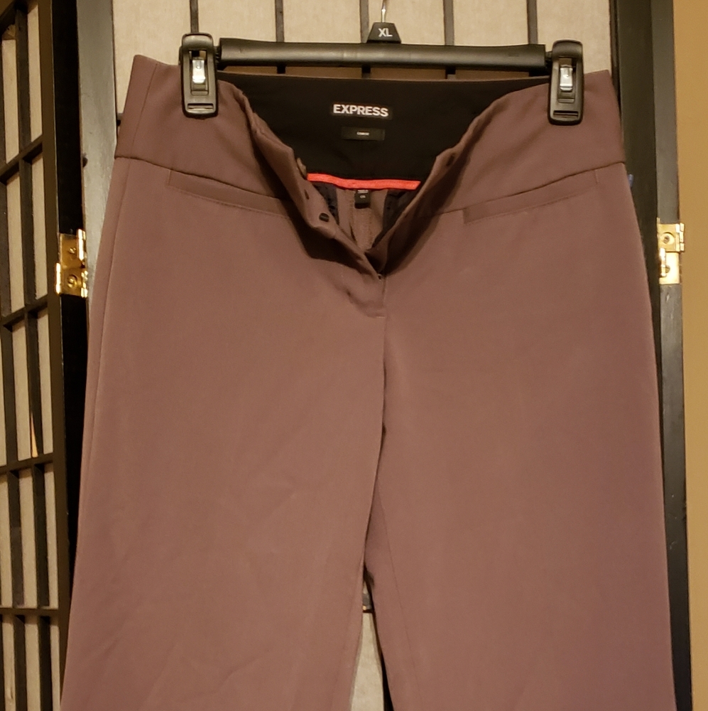 Brown slacks